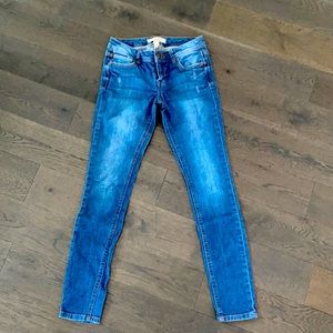 Forever 21 jeans skinny blue jeans sz 24